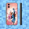Непобедимый Марк Атом Ева Чехол для телефона Для iPhone 16,15,14,13,12,11,Pro,Max,Plus,X,XS,XR,SE,8,7,Mini, Мягкий Силиконовый Черный Чехол