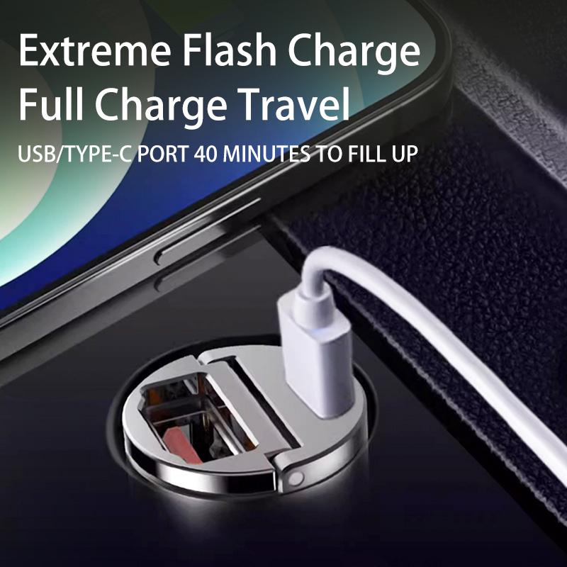 AABIB1 For Benz Alloy Car Charger Fast Charging Mini USB Type C Phone Charger Interior Accessories AMG W213 W124 W108 W126 Exclusive