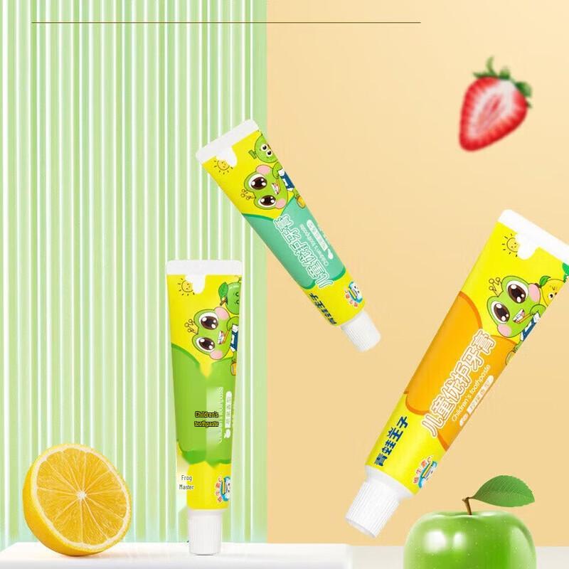 Frog Prince Apple Flavor Toothpaste Twin Pack