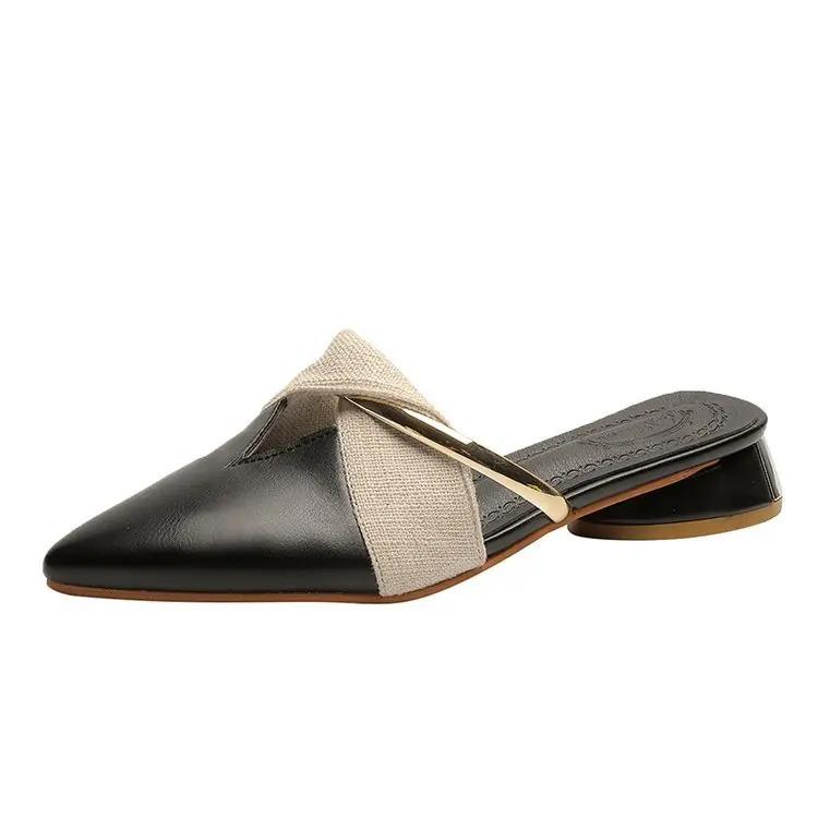 Women Summer New Sexy Pointed Toe Fashion Designer High Heels Outdoor Casual Party Dress Women Sandals Large Size