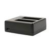 Battery Charger for EKEN SJ4000/H9R Waterproof Camera with Double Slot Battery Charger and Mounting Bracket Charging HUb