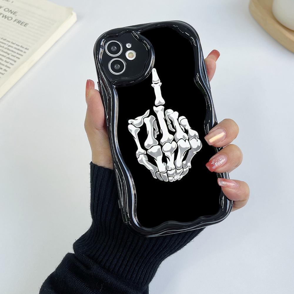 Ae80 Gesture Greeting Design Art Защитные чехлы для телефонов для Samsung S23 S24 Ultra A55 A14 A25 Infinix Hot 40 Pro Tecno Spark 20C Wave Задняя крышка из ТПУ