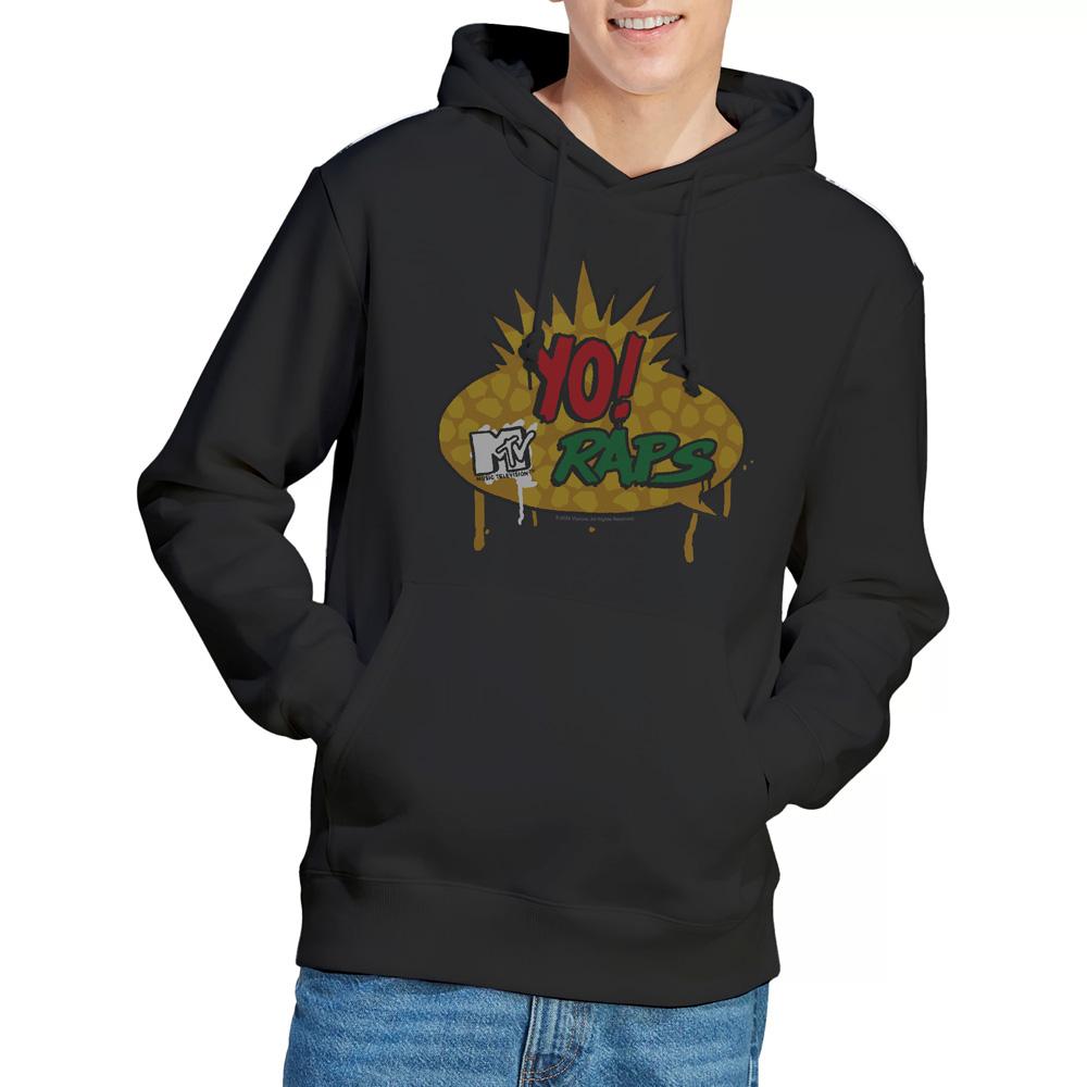 Yo! MTV Raps Mens Logo Hoodie