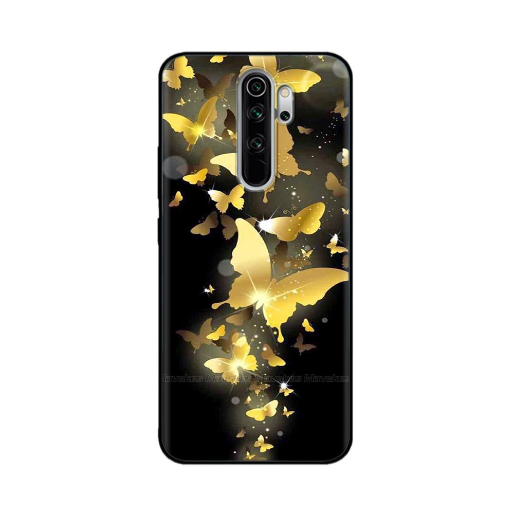 Чехол для xiaomi Redmi Note 8 Pro Мягкий силикон ТПУ Задняя крышка телефона Для xiaomi Redmi Note 8T Сумка Бампер Для xiomi Redmi Note 8