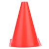 6pcs 18cm Soccer Training Cone Football Barriers Plastic Marker Holder Accessory (Red)