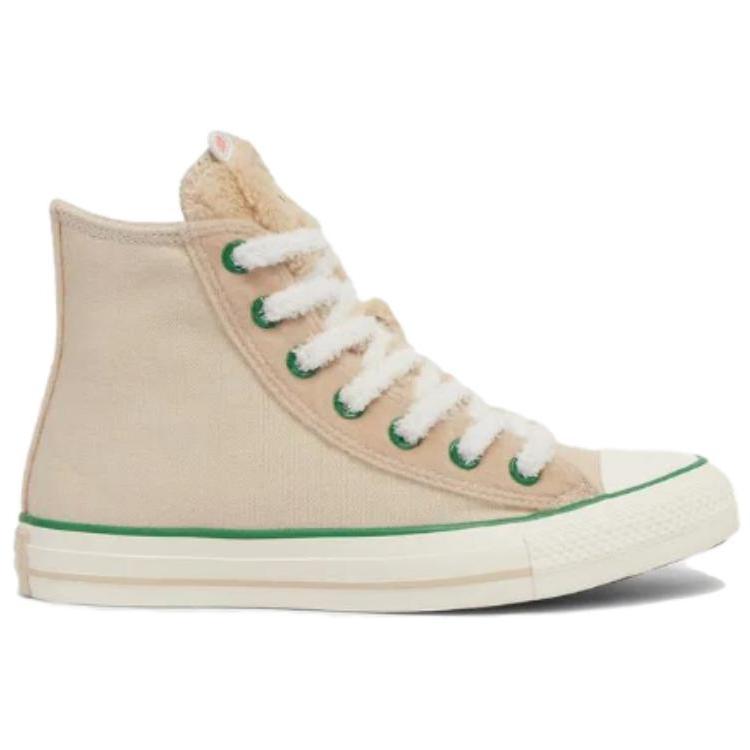 Converse Chuck Taylor All Star Slip Resistant Abrasion Resistant High top Skateboard Shoes Unisex Ecru A12768C