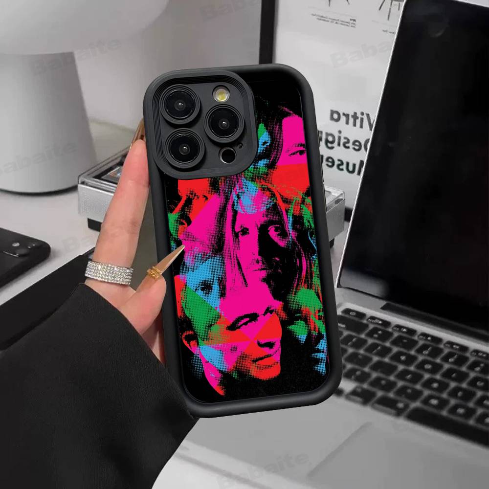 Чехол для телефона F-Foo F-Fighters Classic Rock для IPhone 17 16 15 14 13 12 11 Pro Max Plus Силиконовый противоударный чехол