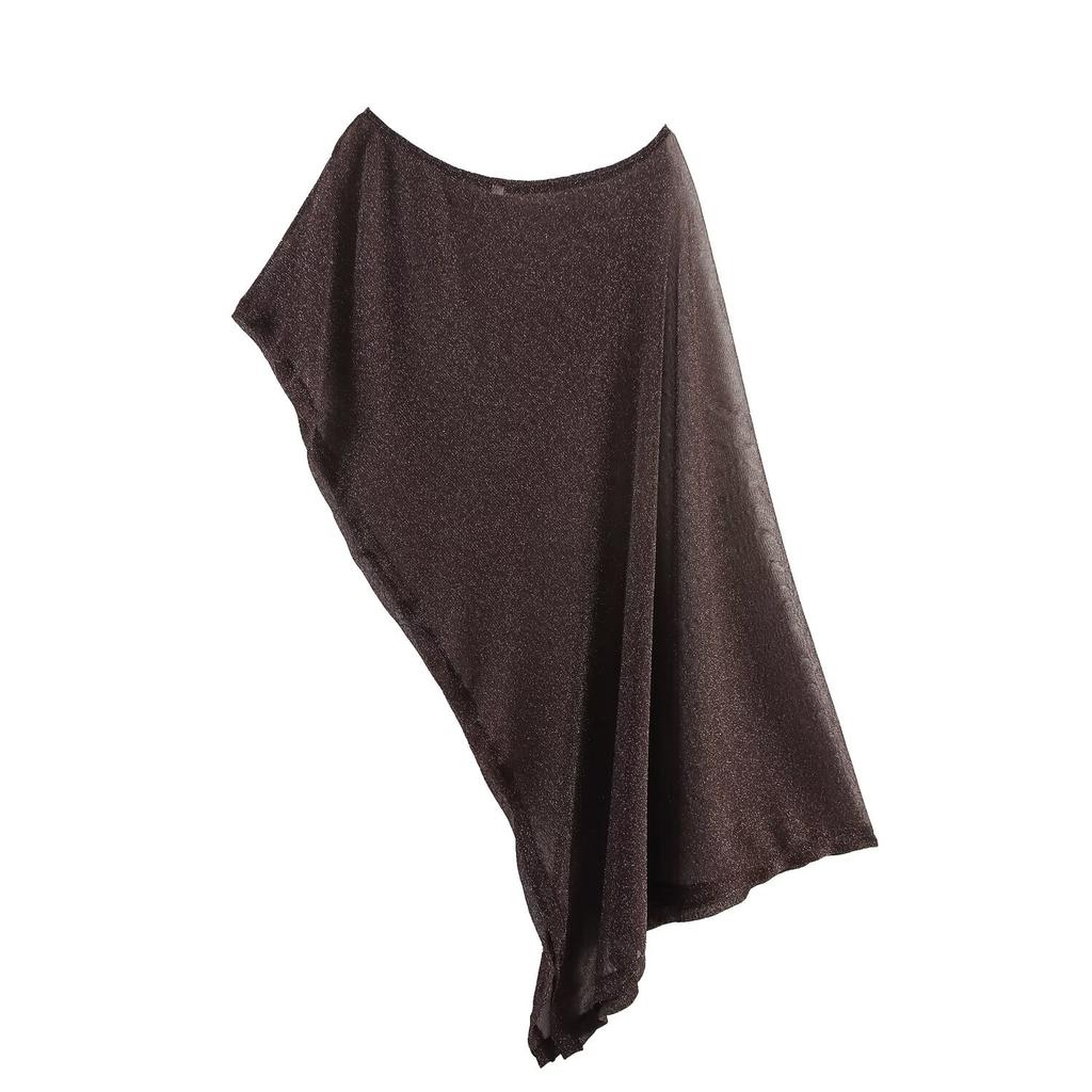 European and American French style metal color line wide-leg pants 2180505 cape jacket 3067772