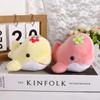 Toy Animal Doll Backpack Pendant Bag Charm Whale Plush Doll Keychain Keyring Whale Plush Pendant