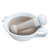 Manual Ceramic Grinding Bowl Safety Rice Paste Bowl Baby Food Milling Bowl  Garlic Ginger Grinding