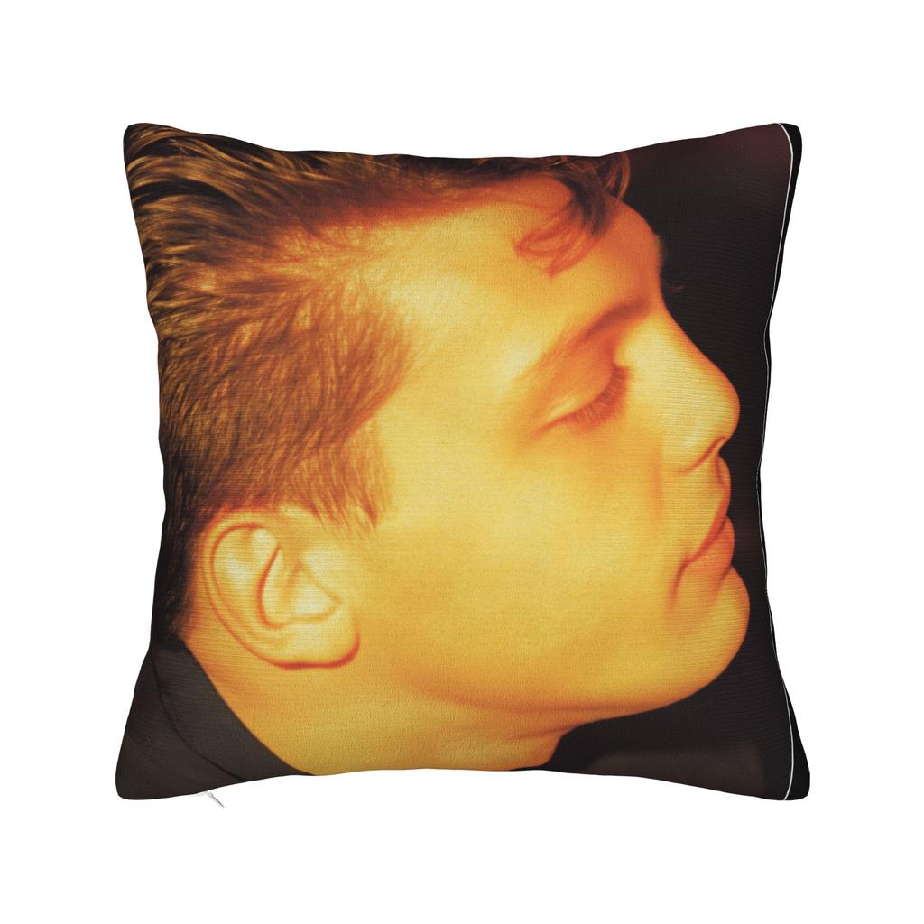 Singer L-Luis M-Miguel Pillow Cover Retro Trendy Pillow Case For Sofa Couch Bed Living Room Soft Pillowcases Birthday Present