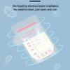 30pcs Breastmilk Storage Bag 250/200 ml Self Standing Baby Food Storage Containers No Leak Milk Freezer Bags Safe Feed BPA Free