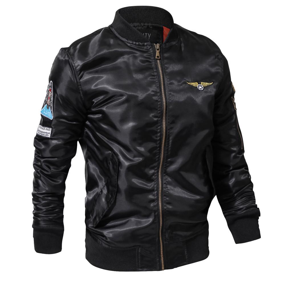 Мужская повседневная зимняя куртка со стойкой воротником, военная одежда, пальто на молнии