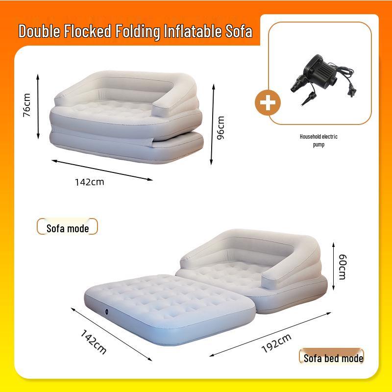 Портативный надувной диван-кровать для улицы и походная надувная подушка