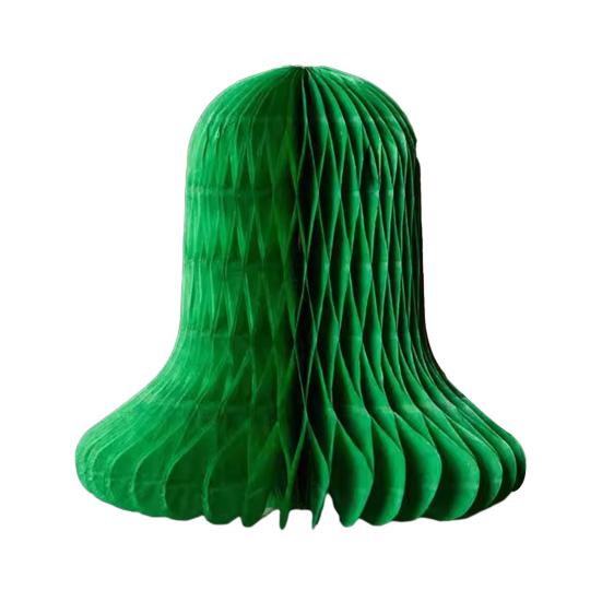 Yousheng Christmas Tree Decoration Hanging Ornament Easy Assembly Festive Hanging Decor 3D Honeycomb Paper Decoration