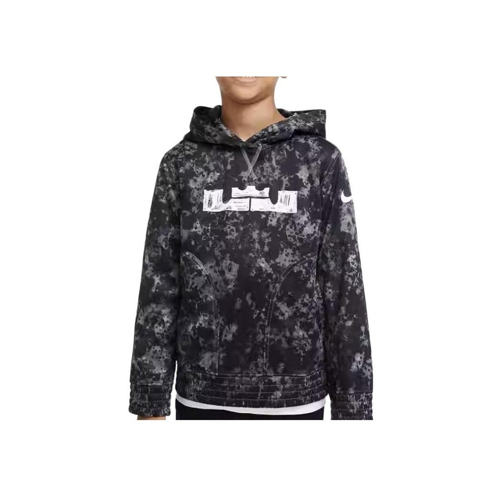 Nike Толстовка с капюшоном, спортивная флисовая кофта, детская толстовка с капюшоном CU8922-084