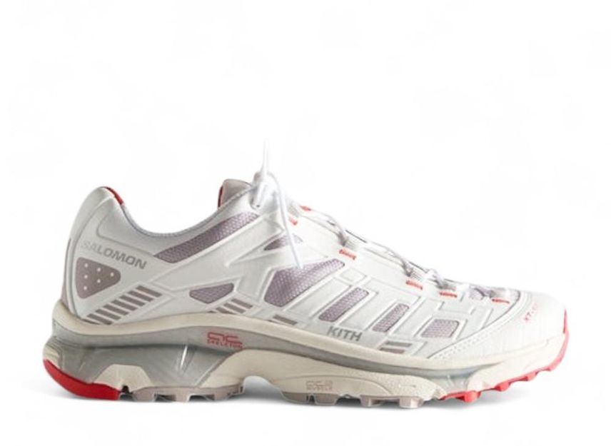 L47771800 KITH Salomon XT-4K Ярко-белый Пепел роз Огненно-красный (Мужской)