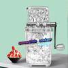 Manual Ice Crusher Mini Ice Shaver Smoothie Maker Ice Block Breaking Slush Machine