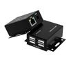 Промышленный USB 2.0 удлинитель 50 м: Удлинительный кабель RJ45 на USB для использования с камерой