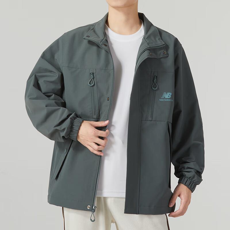 Men's Jacket New Balance NBX Homehub Jacket Men's Dark Gray