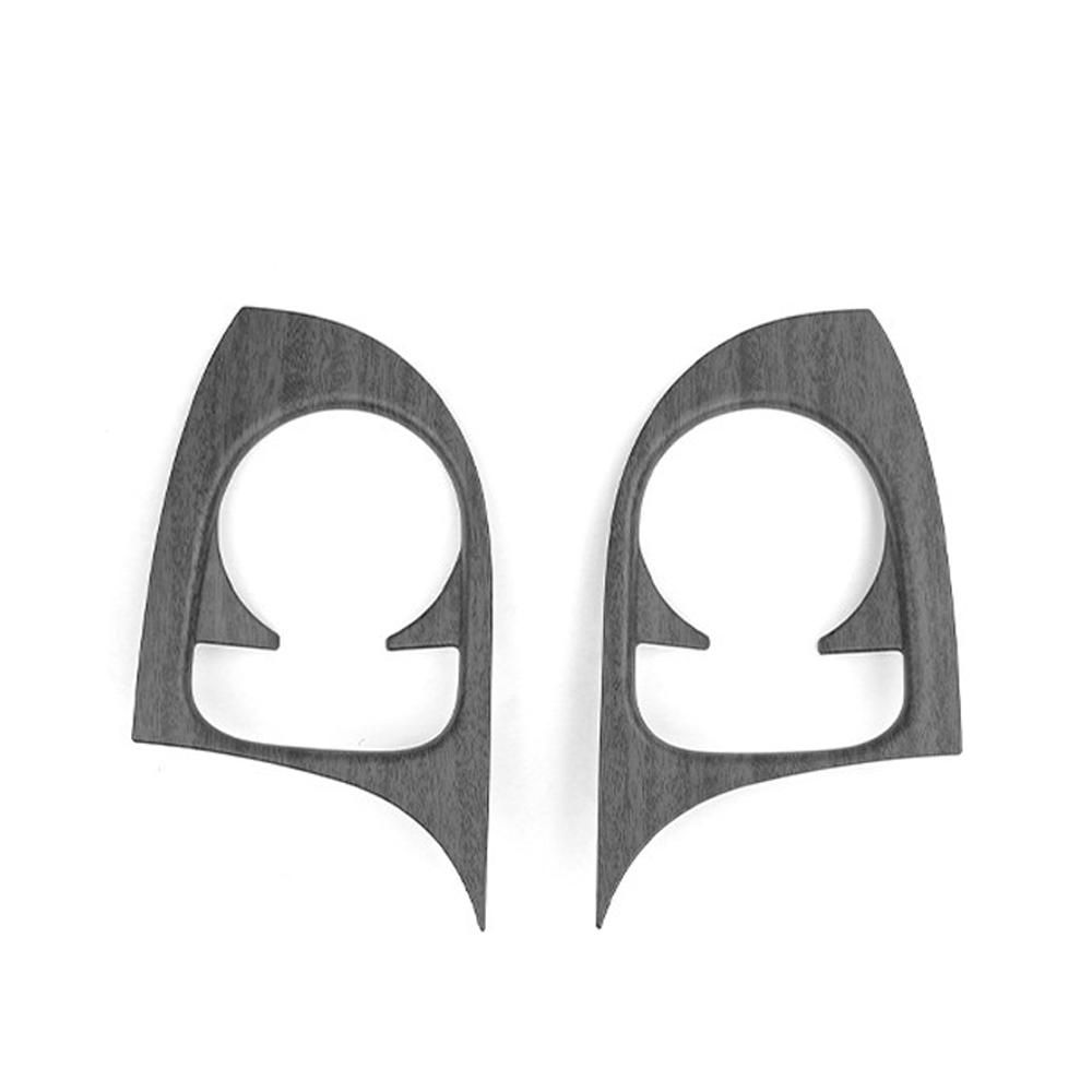 Car Interior Accessories 2 Drain Cup Holder Rear Cup Holder Cover Frame Trim in ABS Material for For Hyundai Palisade LX3 2026