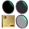 Concept CPL ND8 and ND64 Filter Set with Coating and Optical Glass K&F 40.5mm Filter, Filter, (3 Filters) 18-Layer Ultra-Thin [Manufacturer Direct]