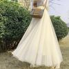 New Arrivals Open Run Pleats Long Skirt