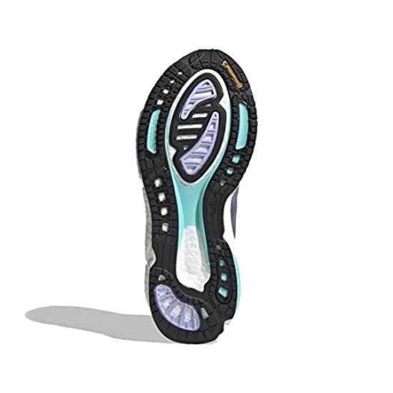 Кроссовки для бега Solar Boost 3 Orbit Tint см [Adidas] Фиолетовый/Серебристый металлик/Оранжевый (H67349) 23,0