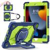Rotating Heavy Duty Case for IPad 10.2 2019 2020 2021 7th 8th 9th Generation Armor Stand Cover with Handle Grip Shoulder Strap