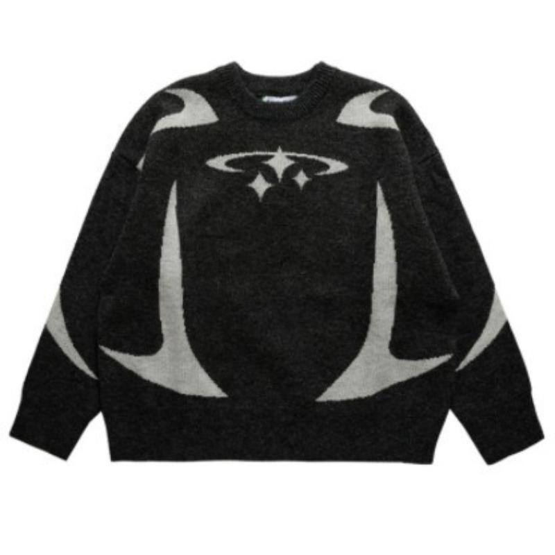 Осенне-зимний женский свитер, темпераментный пуловер в пригородном стиле, свободный универсальный вязаный топ с круглым вырезом