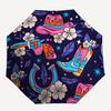 1pc Cowboy Boots Automatic Open/Close Umbrella - Compact Travel Umbrella, Gift for Birthday, Holiday yy260106018