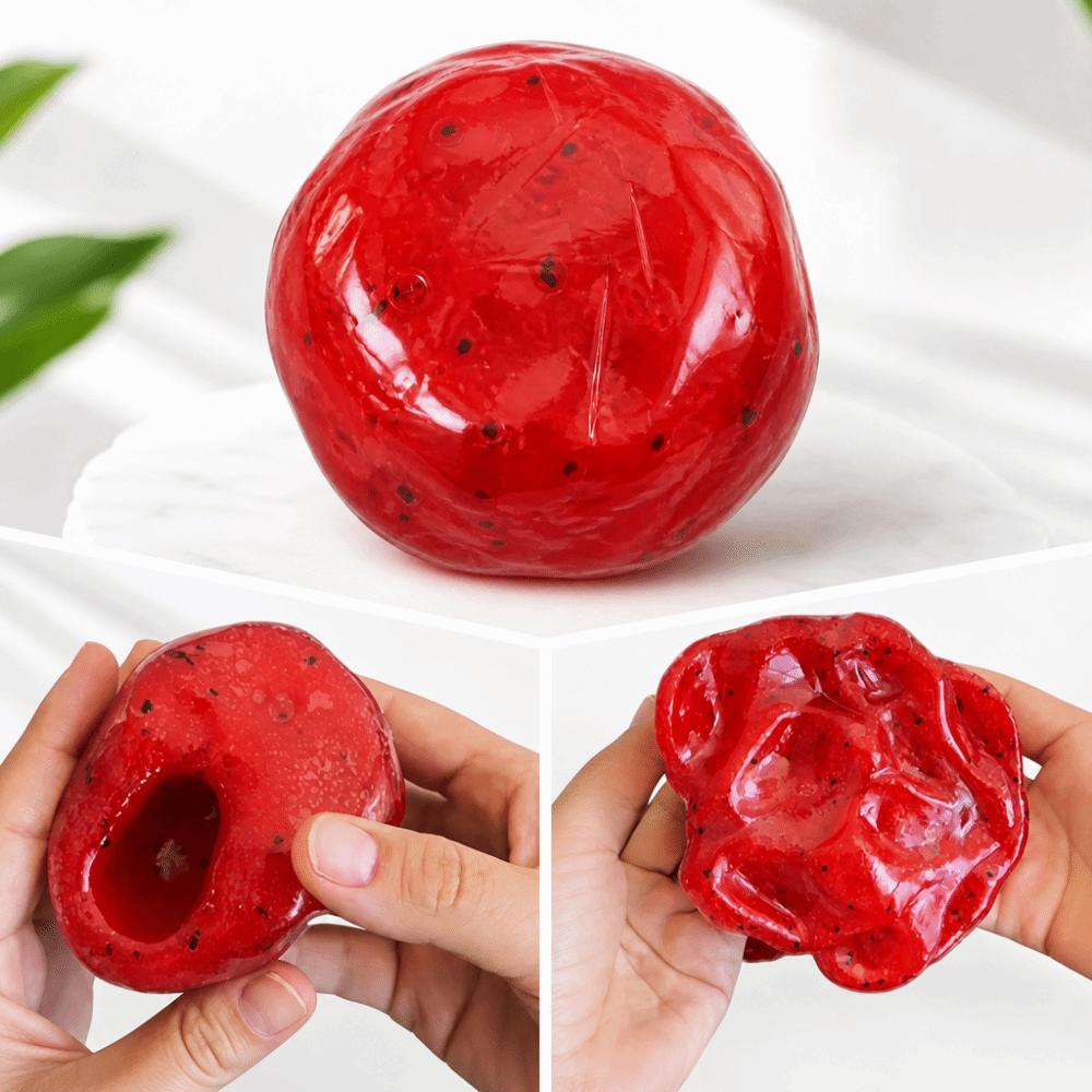 Squishy Watermelon Squeezed Toy Super Soft Fruits Pinch Squeeze Vent Ball Children's Gifts