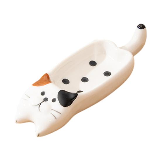 Миска для соевого соуса в форме кошки Мини-соусница Милая керамическая тарелка для масла соли уксуса суши масла чили джема приправ закусок