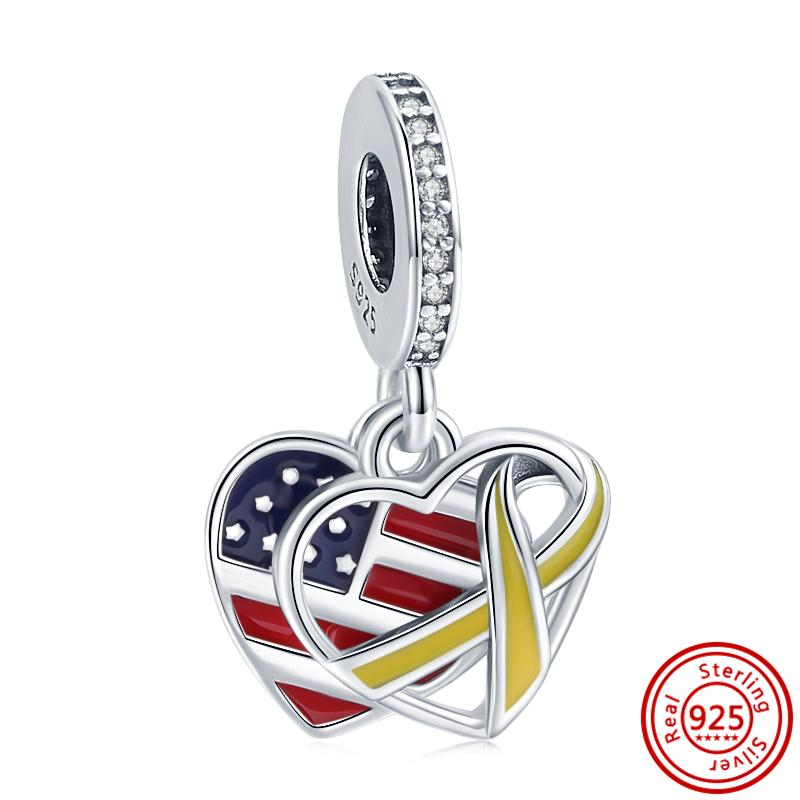 925 Серебряный Lucky Cat Pixiu Китайский Тигр Феникс Разделенный Инь и Ян Замок Ключ Бусина Подходит Оригинальные Подвески Браслет DIY