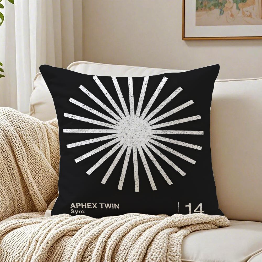 James Singer RRichard DDavid Cushion Cover Linen Pillowcase Soft for Sofa Bed Home Room Decor