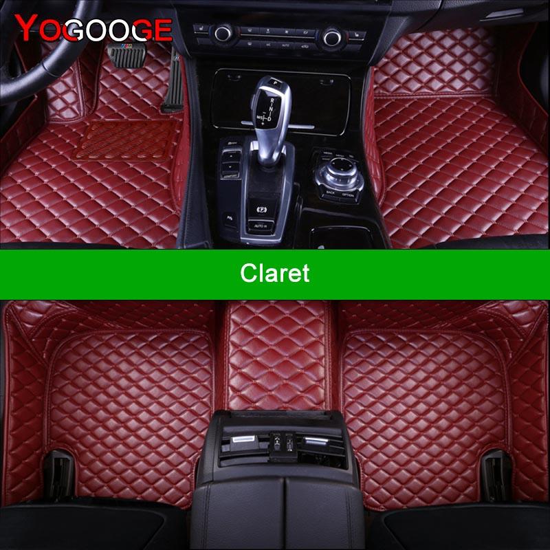 Car Floor Mats For Jaguar XF XF-Sportbrake Auto Carpets Foot Coche Accessorie