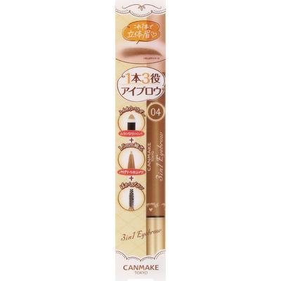 Canmake 3 в 1 брови 04 Ida Laboratories