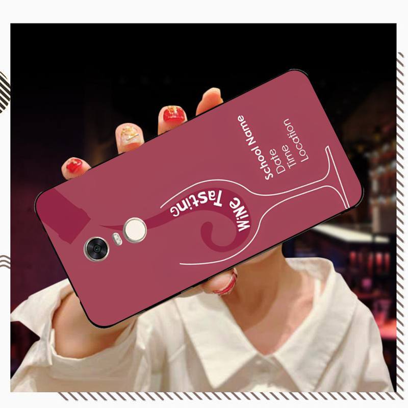 Coffee Wine Cup Phone Case for Redmi 5 6 7 8 9 A 5plus K20 4X S2 GO 6 K30 Pro