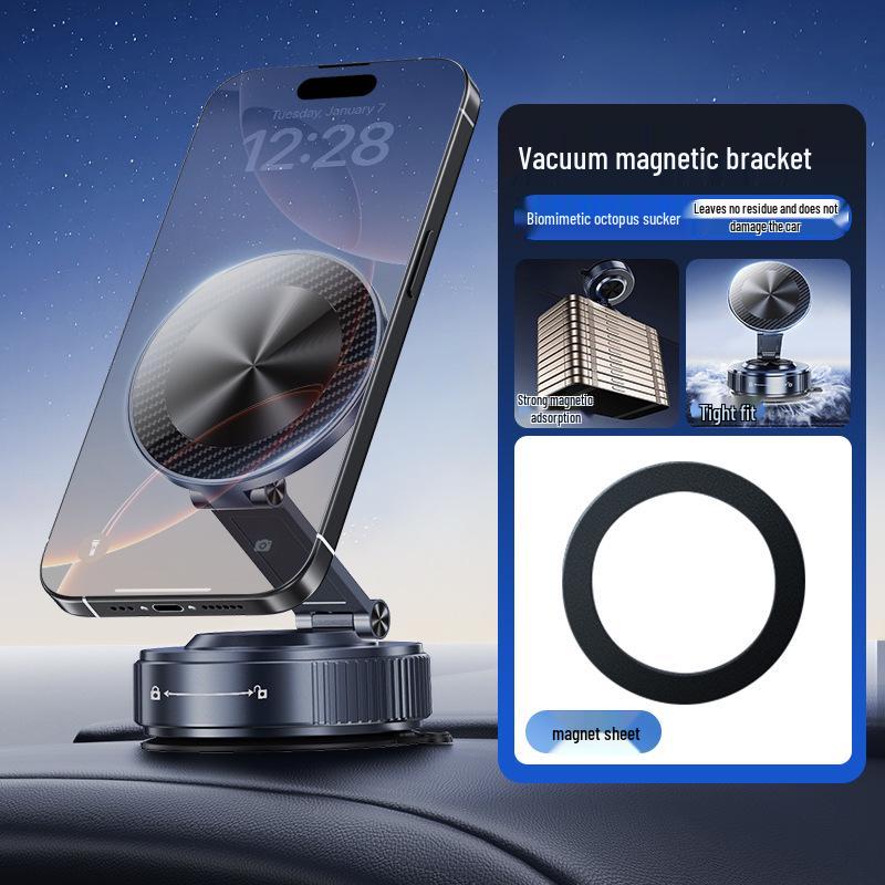 K19 Rotating Magnetic Car Phone Holder with Strong N52 Suction Cup