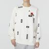 adidas Толстовки Мужские Белые С Круглым Вырезом Умеренные Обычные HN8985