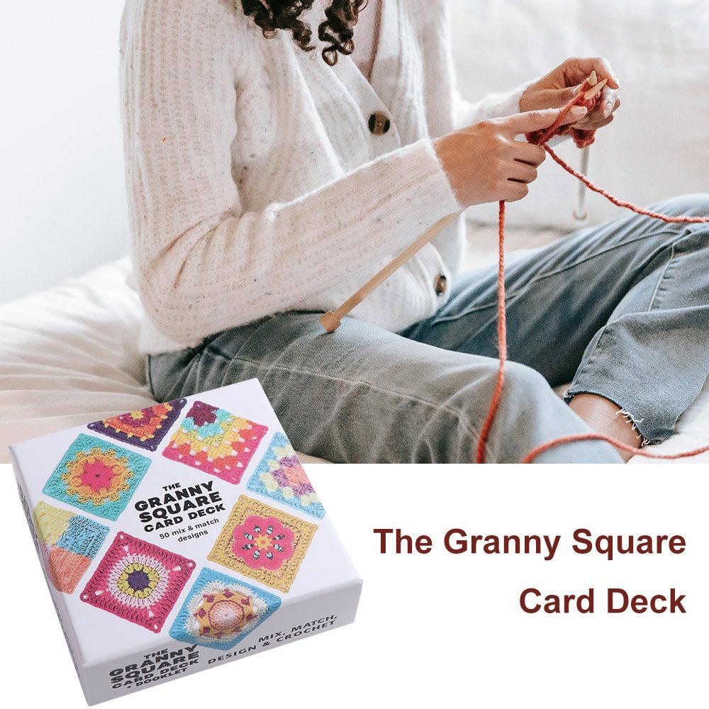 50 шт./коробка микс совпадений дизайнов колода карт бабушкин квадрат швейные принадлежности