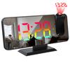 Digital 180 Degrees Projection Alarm Clock with Dynamic RGB Light Brightness Adjustable Snooze Dual Alarm