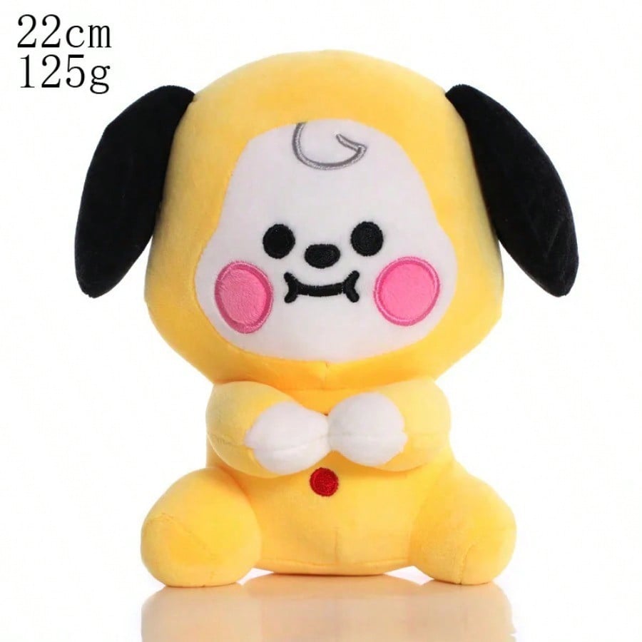 LINE FRIENDS BT21 Kpop Аниме 10–24 См Мультяшная Плюшевая Игрушка Рюкзак: Милая кукла в корейском стиле — Идеально подходит для Рождества и дней рождения