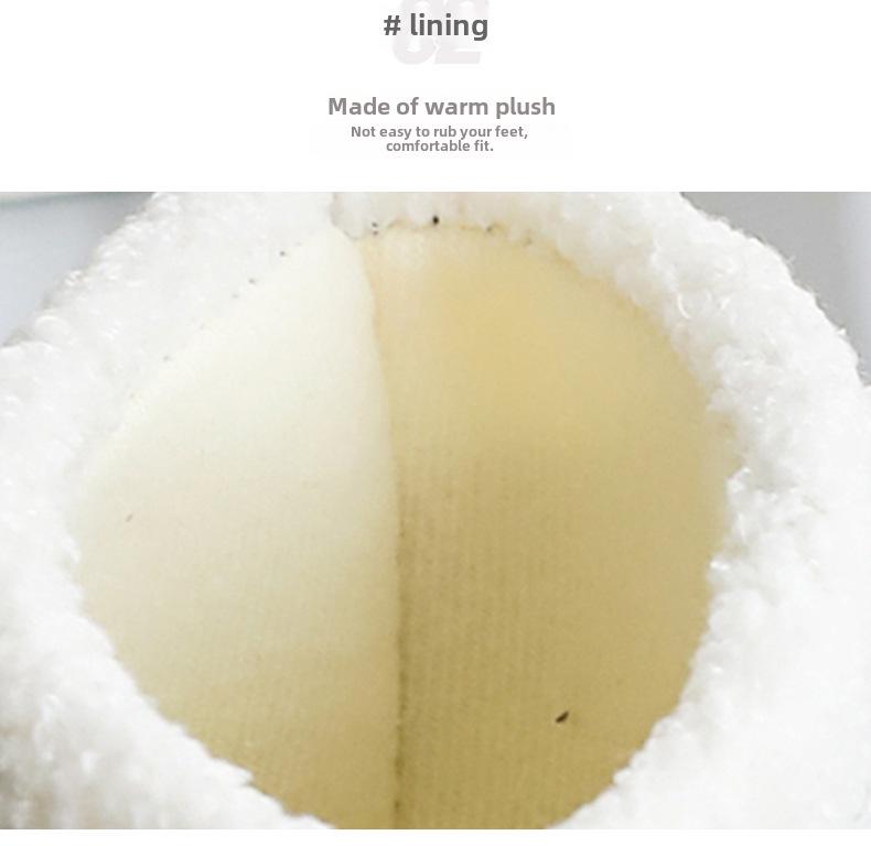 Женские резиновые сапоги в корейском стиле с бархатной подкладкой — теплые, удобные, износостойкие, с мягкой резиновой подошвой