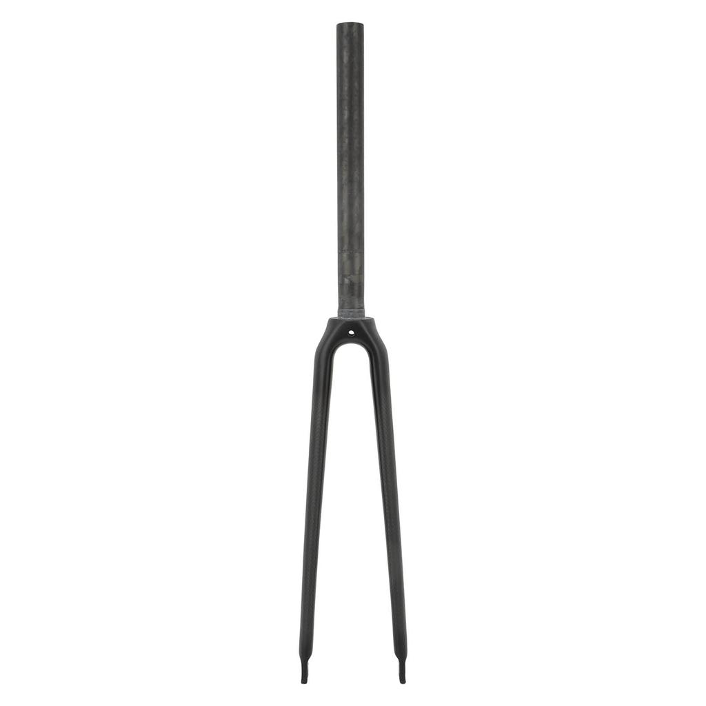 700C Road Bike Front Fork Carbon Fiber Straight Tube Front Suspension Quick Release Road Cruiser Bike Fork - C-Brake Fork, (Matte)