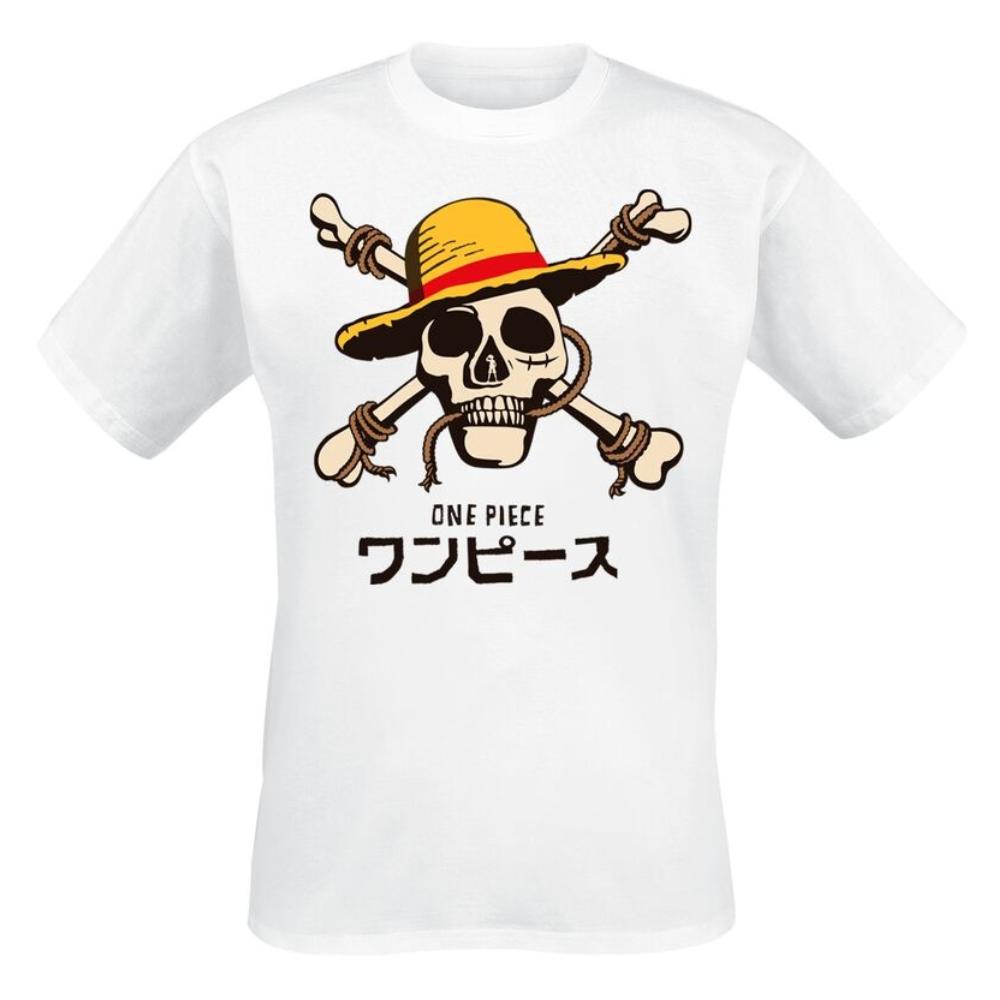 Аниме Персонаж One Piece Графическая Хлопковая Унисекс Рубашка Мужская С Коротким Рукавом Y2k С Круглым Вырезом Футболка Модная Уличная Одежда