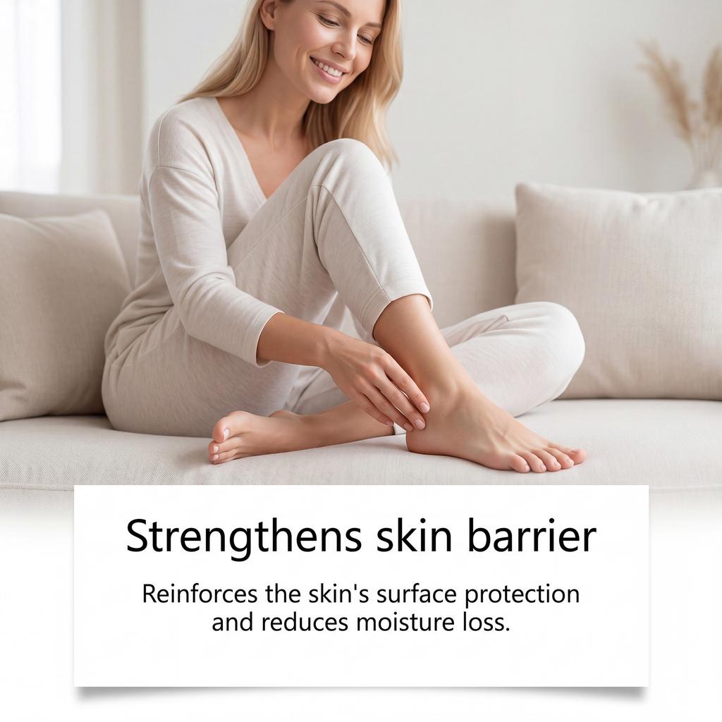 LANISKA Foot Care Cream Lightweight Fine Softens Calluses Moisturizes Comfortable Skin Care Foot Cream