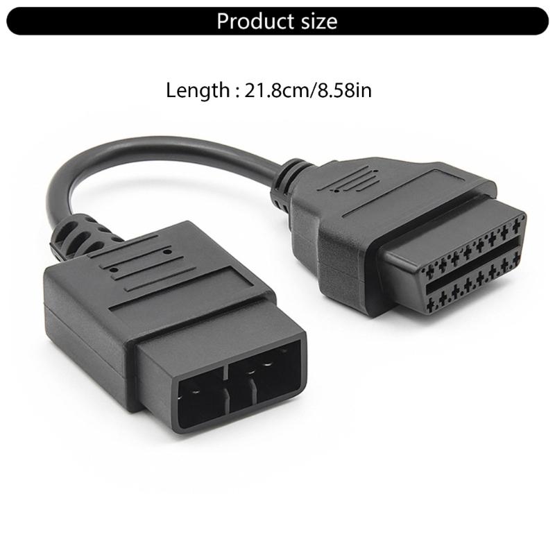 9-пиновый адаптер-кабель OBD2 для автомобиля Обеспечивает долгосрочное использование и надежное соединение Легкая диагностика автомобиля Быстрое обнаружение неисправностей