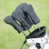 ALIENNANA Goblet PU Leather Golf Driver, Fairway Wood and Utility Headcover Set, 4 Pieces