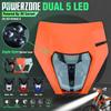 SPACEMOTO Светодиодная фара для мотоцикла Фара Супермото Обтекатель Для KTM EXC SXF MX Мотоцикл для бездорожья Эндуро Светодиодная фара